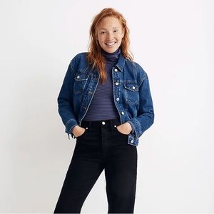 Madewell Quilt Lined Jean Jacket